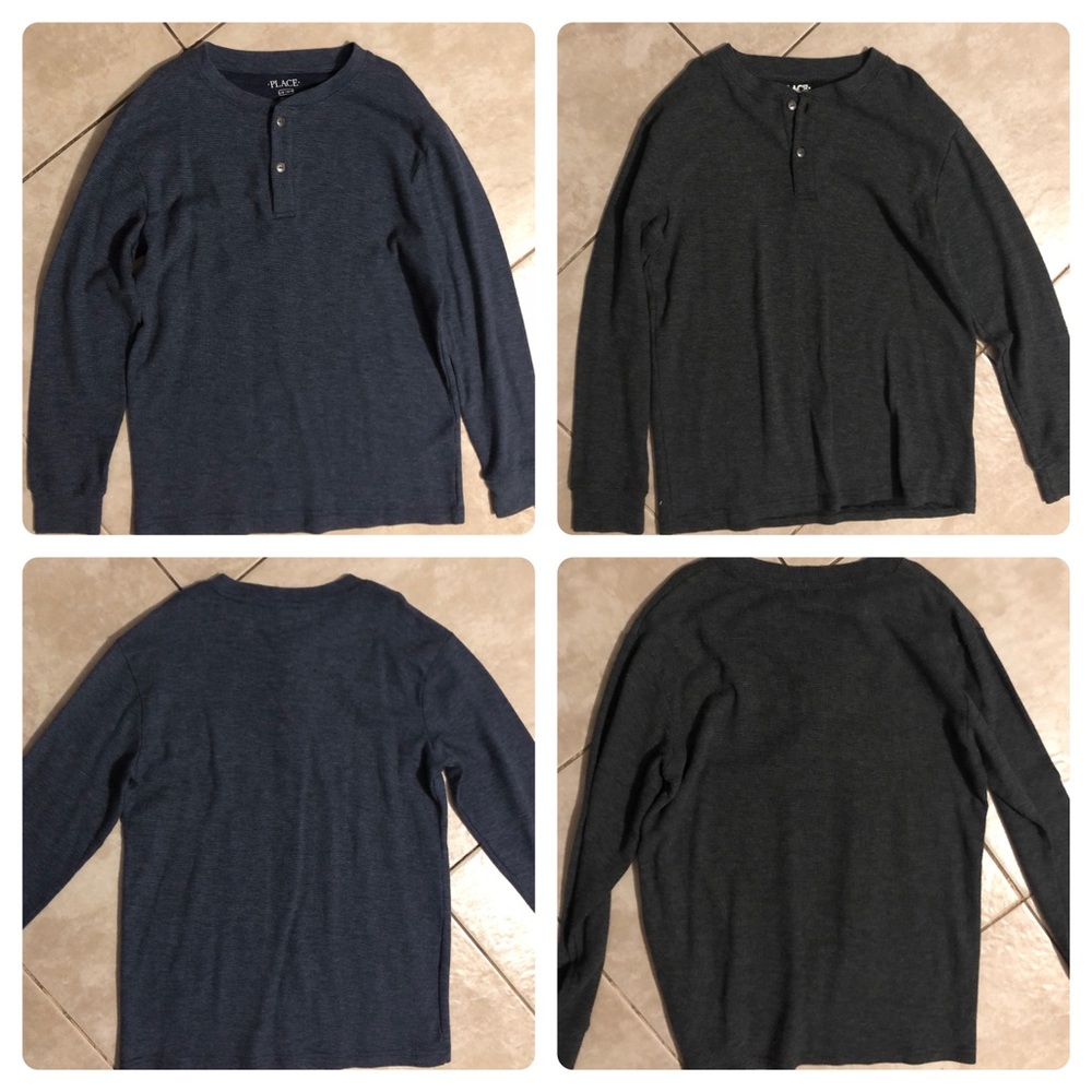 2 CHILDREN’S PLACE BOYS LONG SLEEVE SWEATERS